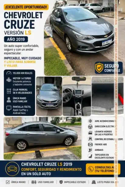 Chevrolet Cruze 2019 - Única Mano  2019 - foto 5