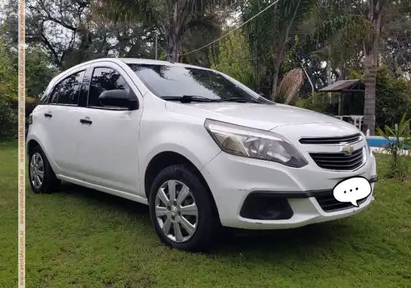 Chevrolet Agile 1.4 Nafta Gnc 2013 Canj  2013 - foto 3