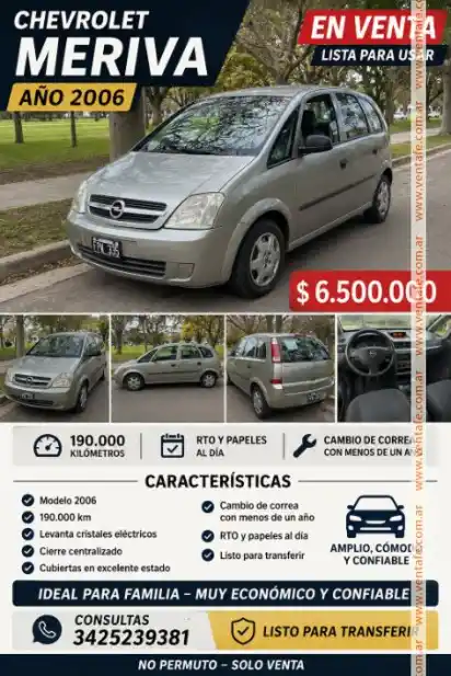 Chevrolet Meriva 2006  2006 - foto 1