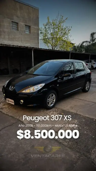 Peugeot 307 Xs - Año 2008  2008 - foto 1