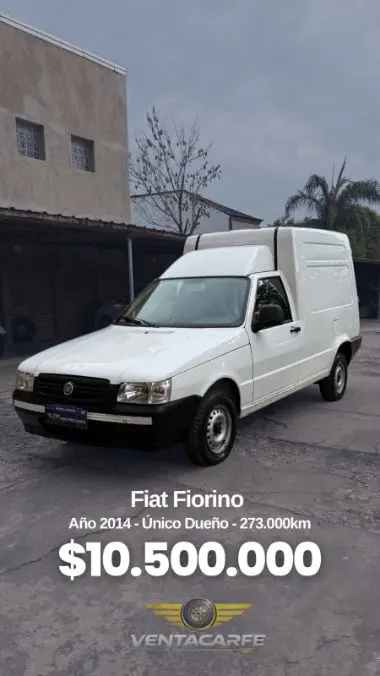 Fiat Fiorino 1.3 A.a - Año 2014  2014 - foto 1