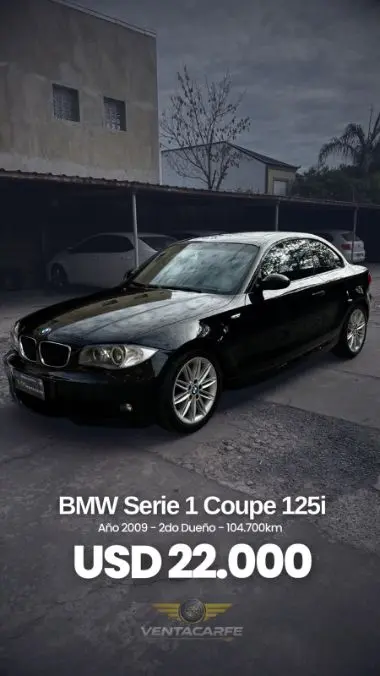 BMW Serie 1 Coupe 125i Sport Pack M - Año 2009 2009 - foto 1