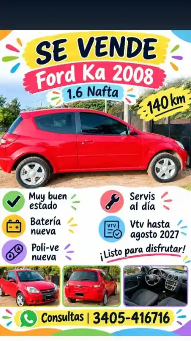 Ford Ka 1. 6 Nafta - foto 1