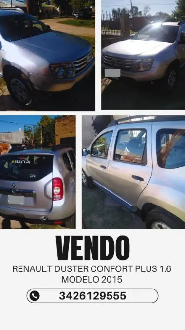 Renault Duster Confort Plus 1.6 Modelo 2015  2015 - foto 1